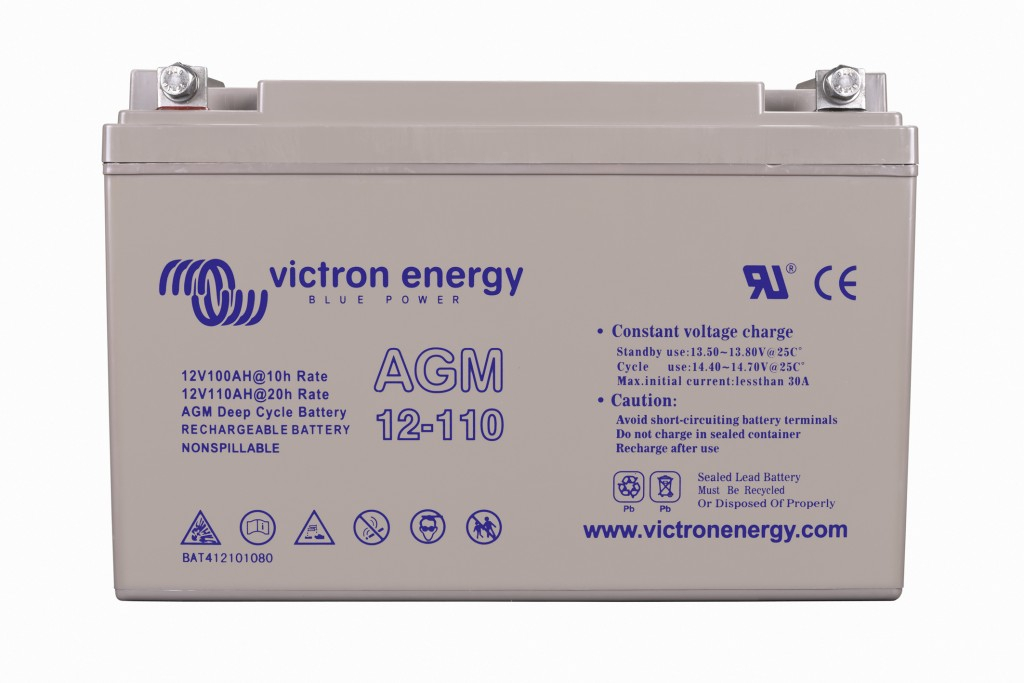 Victron AGM accu 12V/110Ah Image