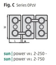 Hoppecke sun power VR L 2 - 520 accu Image