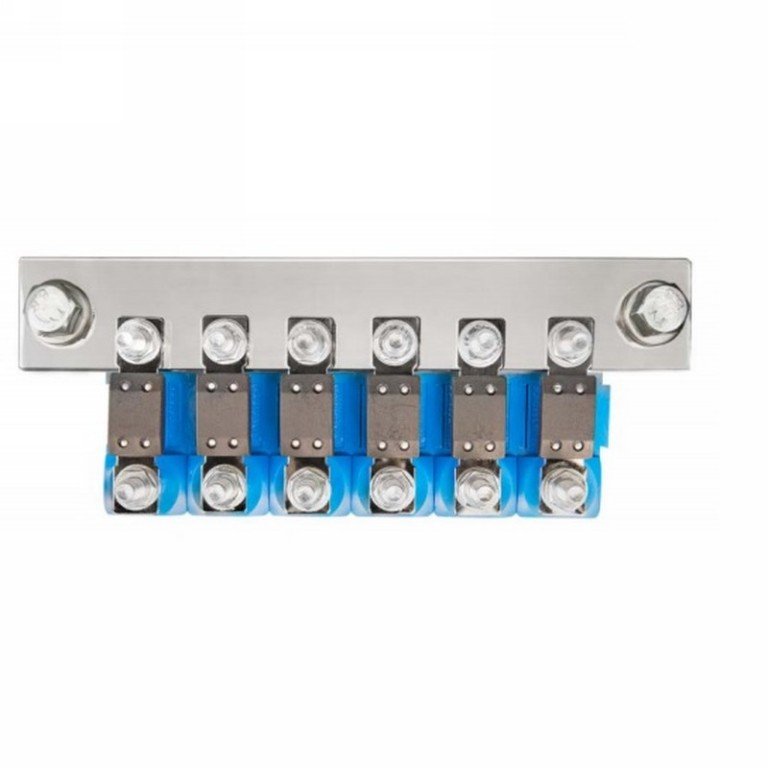 Victron Busbar voor 6x CIP100200100 zekeringhouders