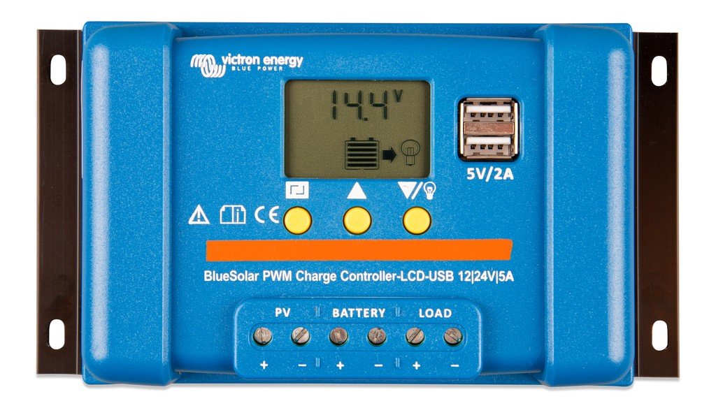 Victron BlueSolar PWM 12/24V-10A LCD&USB