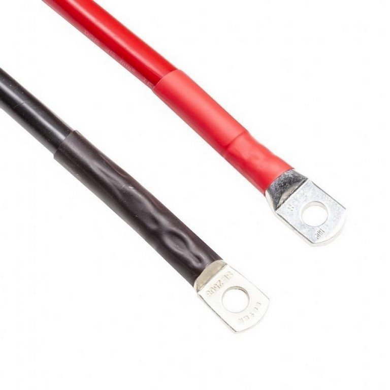 Kabelset 16mm² 1,5 mtr rood en zwart M8