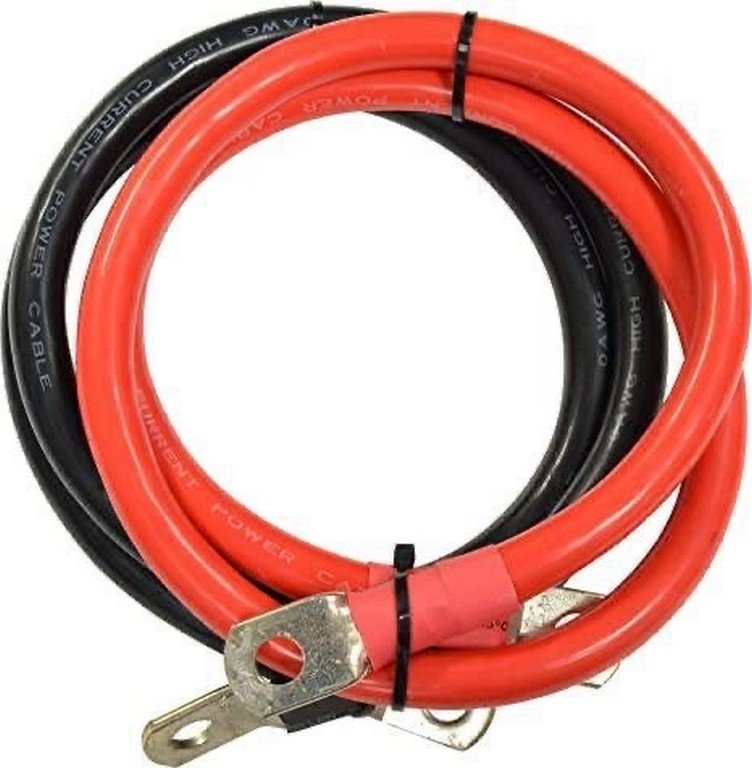 Kabelset 70mm² 1,5 mtr rood en zwart M8-M8
