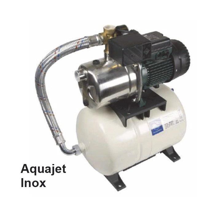 DAB Aquajet Inox hydrofoorpomp - 82M/20H