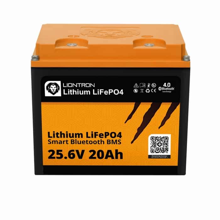 LionTron Lithium LifePO4 Battery 25,6 Volt 20Ah 512Wh