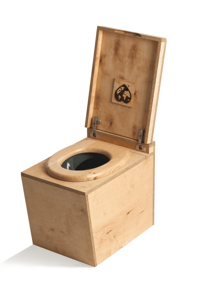 TROBOLO® Luwebloem - Houten droogtoilet