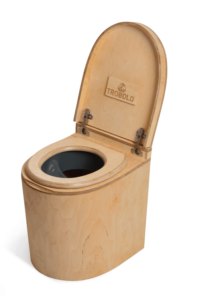 TROBOLO® Tinybloem - houten droogtoilet