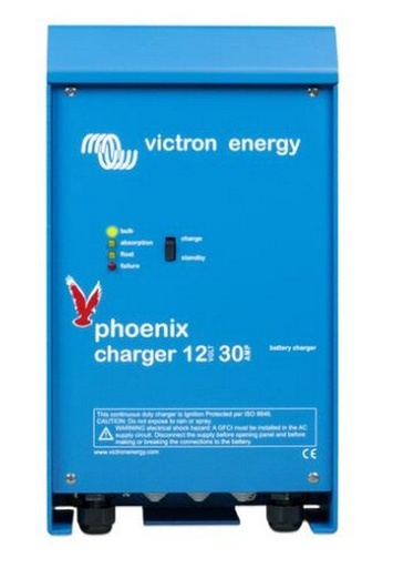 [8719076023258] Victron Phoenix lader 12/30 (2+1) 90-265V AC