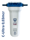 AQUA Logic - Inline 3/4 - Ultra Full Size - 0,03 mcr - 10 INCH - (inbouw waterfilter)