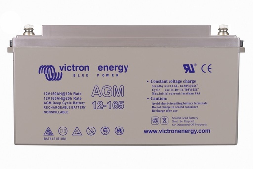 [8719076037040] Victron AGM Accu 12V/165Ah M8 insert