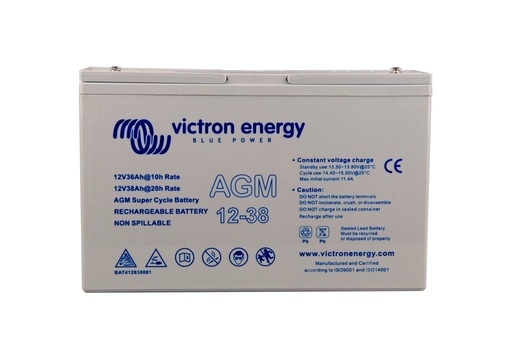 [8719076041801] Victron accu AGM Super cycle 12V/25Ah (M5)