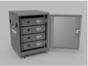 Voltsmile - RPC 14U Cabinet - Max 4 Accu's