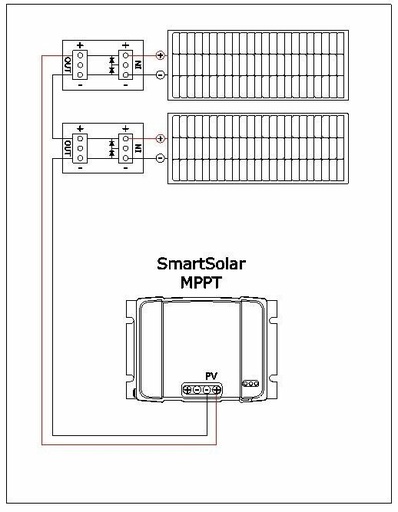 [6013743055095] Bypass diode box voor flush zonnepaneel