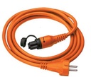 DEFA kabel 2,5mm² oranje 10 meter