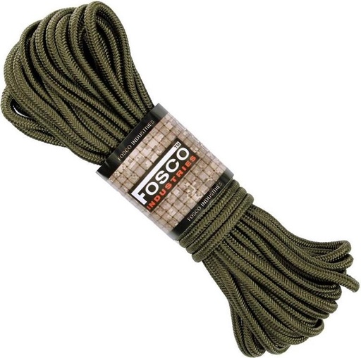 [8719298053200] Fosco Paracord - Zwart - 15m - 7mm - Default