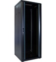 32U serverkast met glazen deur 600x600x1600mm