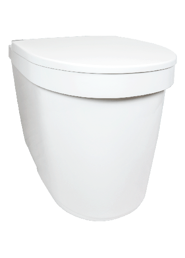 [7393553118999] Separett Tiny - compact droogtoilet - met afvoerslang