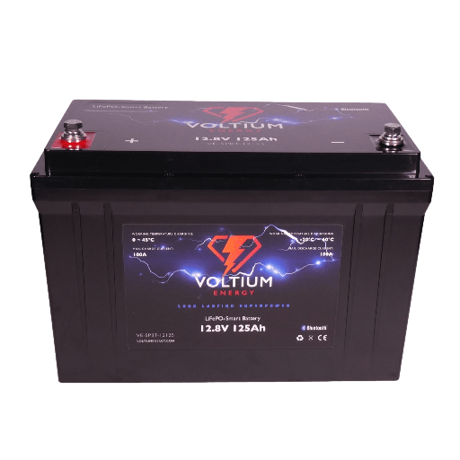 [7434835298203] Voltium Energy LiFePO4 Lithium Batterij 12,8 Volt 125Ah 1600Wh