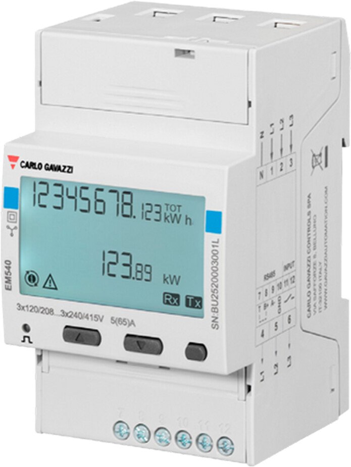 Energiemeter EM540 - 3 phase - max 65A/phase Image