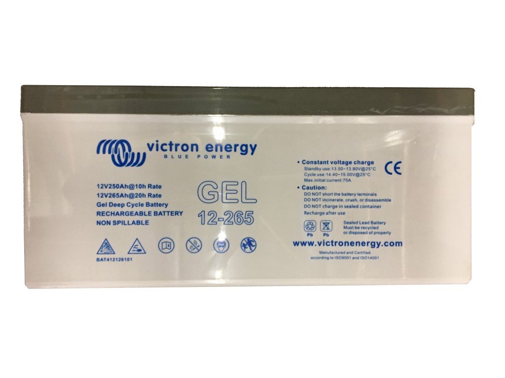 Victron Gel accu 12V/265Ah (M8)