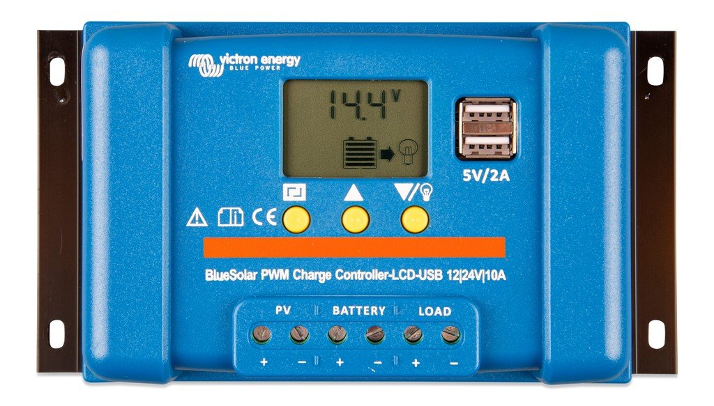 Victron BlueSolar PWM 12/24V-10A LCD&USB