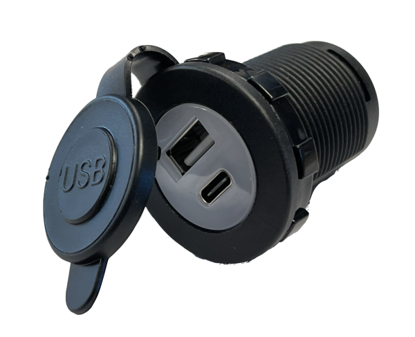 Inbouw dual usb A+C zonder led