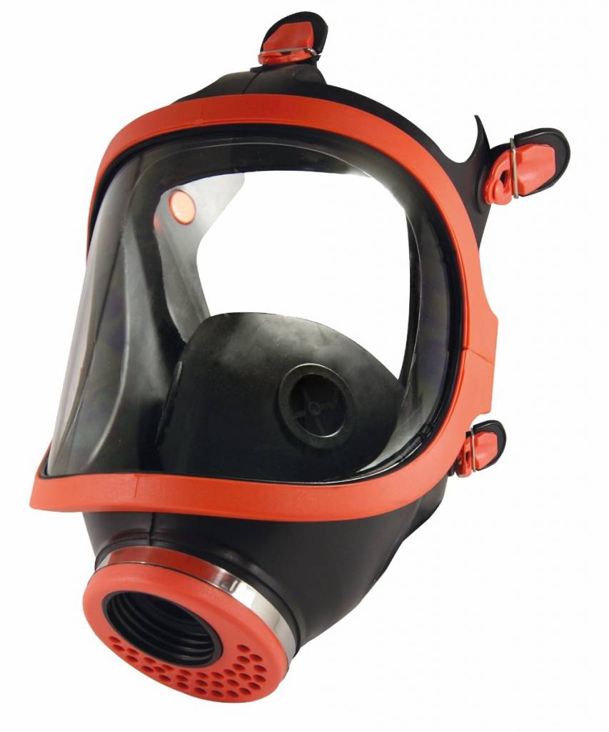 Climax Volgelaat gasmasker - 731-C - Rubber - EN 148/1 aansluiting - Default