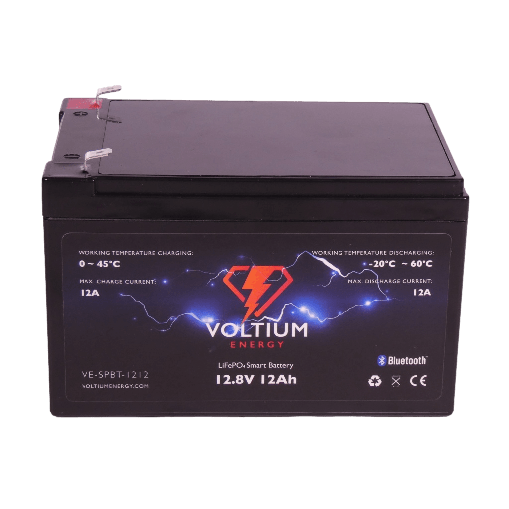 Voltium Energy LiFePO4 Lithium Batterij 12,8 Volt 12Ah 154Wh