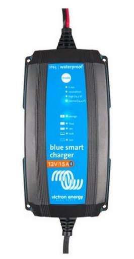 [8719076043201] Victron Blue Smart IP65 acculader 12/15(1) 120V NEMA 1-15P