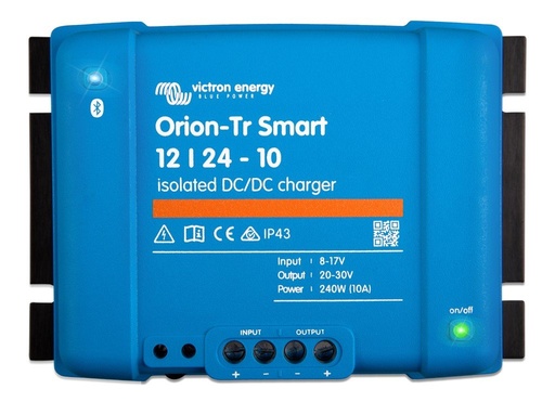 [8719076046073] Victron Orion-Tr Smart 12/24-10A (240W) geïsoleerd