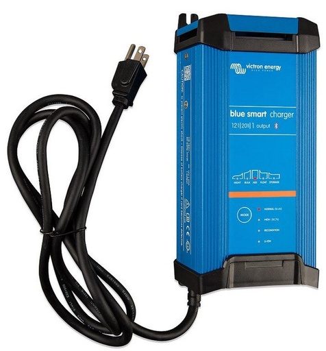 [8719076050605] Victron Blue Smart IP22 Acculader 12/20 (1) 120V NEMA 5-15