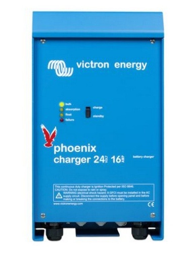 [8719076023272] Victron Phoenix lader 24/16 (2+1) 90-265V AC